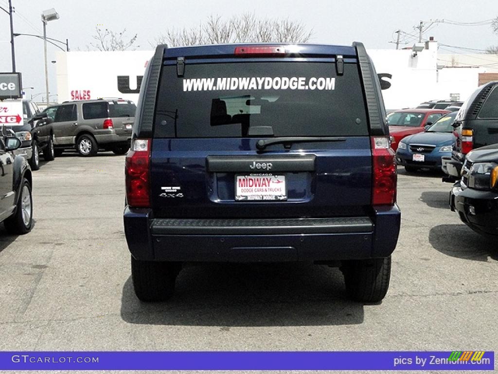 2006 Commander 4x4 - Midnight Blue Pearl / Medium Slate Gray photo #3