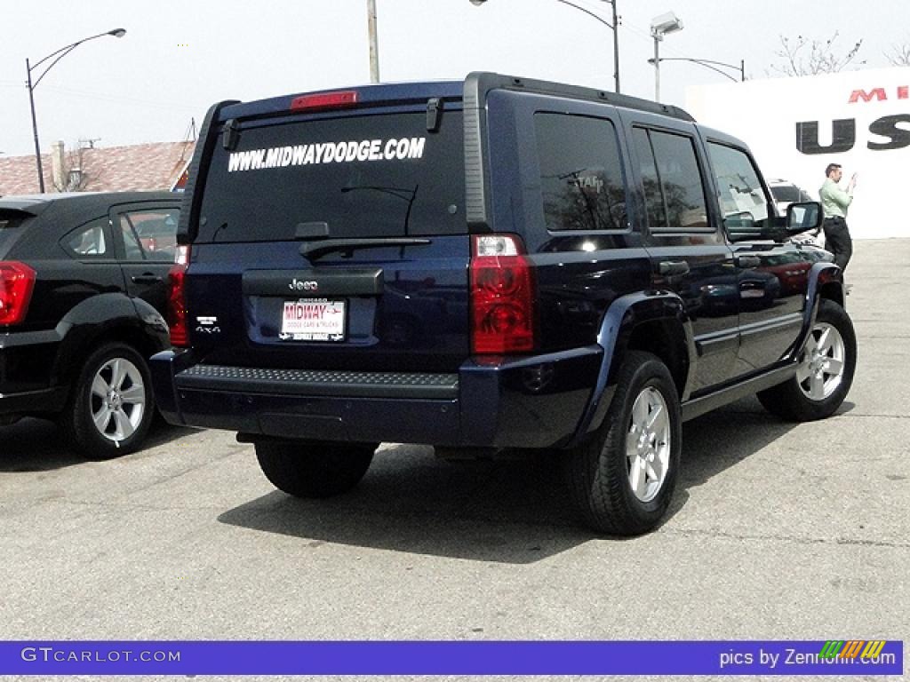 2006 Commander 4x4 - Midnight Blue Pearl / Medium Slate Gray photo #5