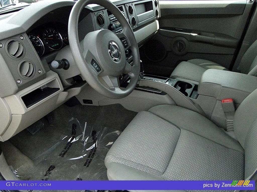 2006 Commander 4x4 - Midnight Blue Pearl / Medium Slate Gray photo #7