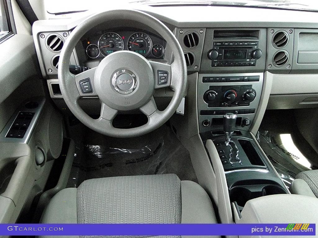 2006 Commander 4x4 - Midnight Blue Pearl / Medium Slate Gray photo #9