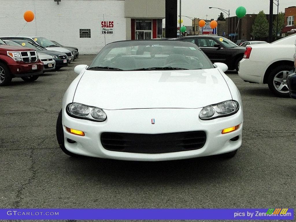 1999 Camaro Z28 Convertible - Arctic White / Dark Gray photo #17