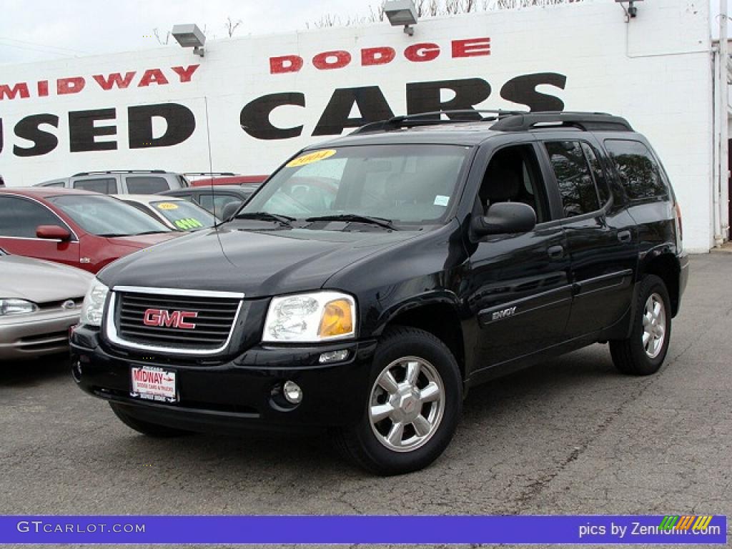 2004 Envoy XL SLE - Onyx Black / Dark Pewter photo #1