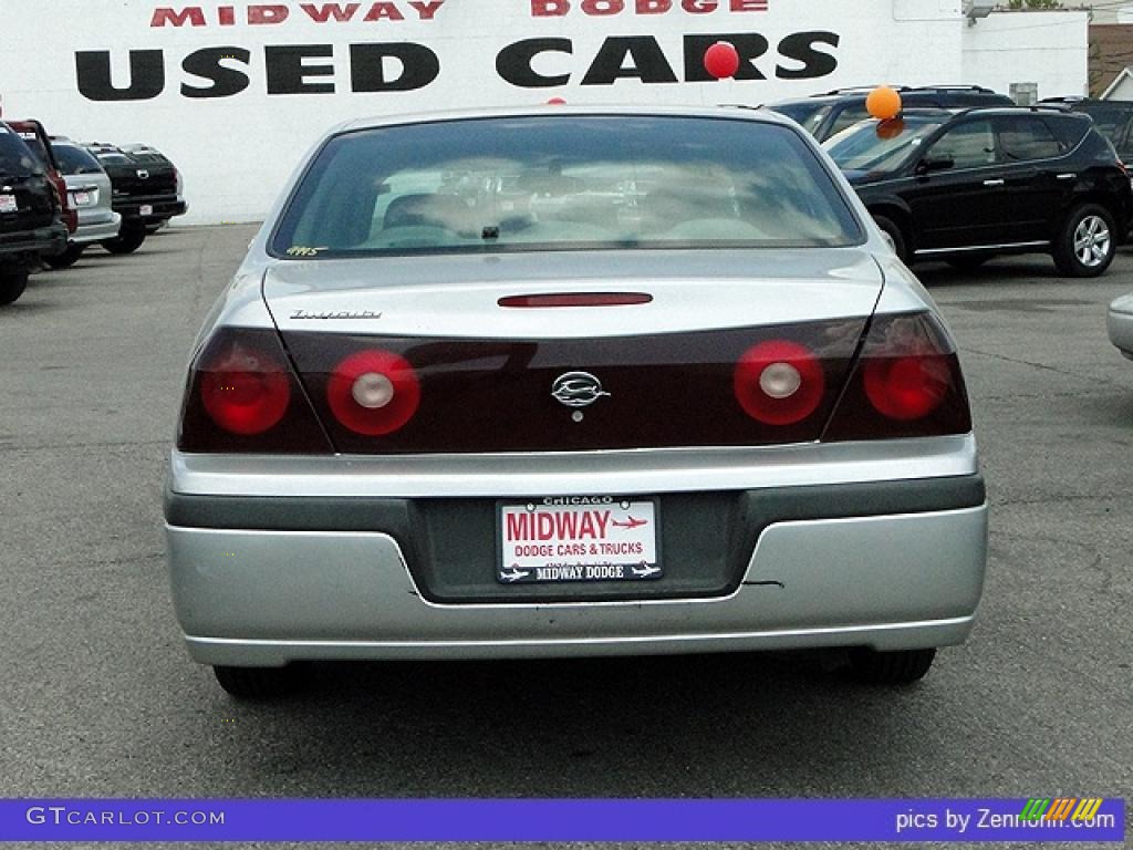 2003 Impala  - Galaxy Silver Metallic / Medium Gray photo #9