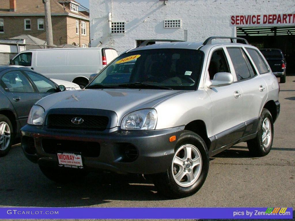 Pewter Hyundai Santa Fe