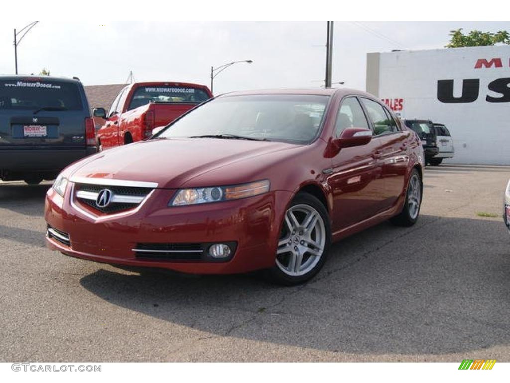 2007 TL 3.2 - Moroccan Red Pearl / Taupe photo #1