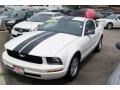 2007 Performance White Ford Mustang V6 Deluxe Coupe  photo #2