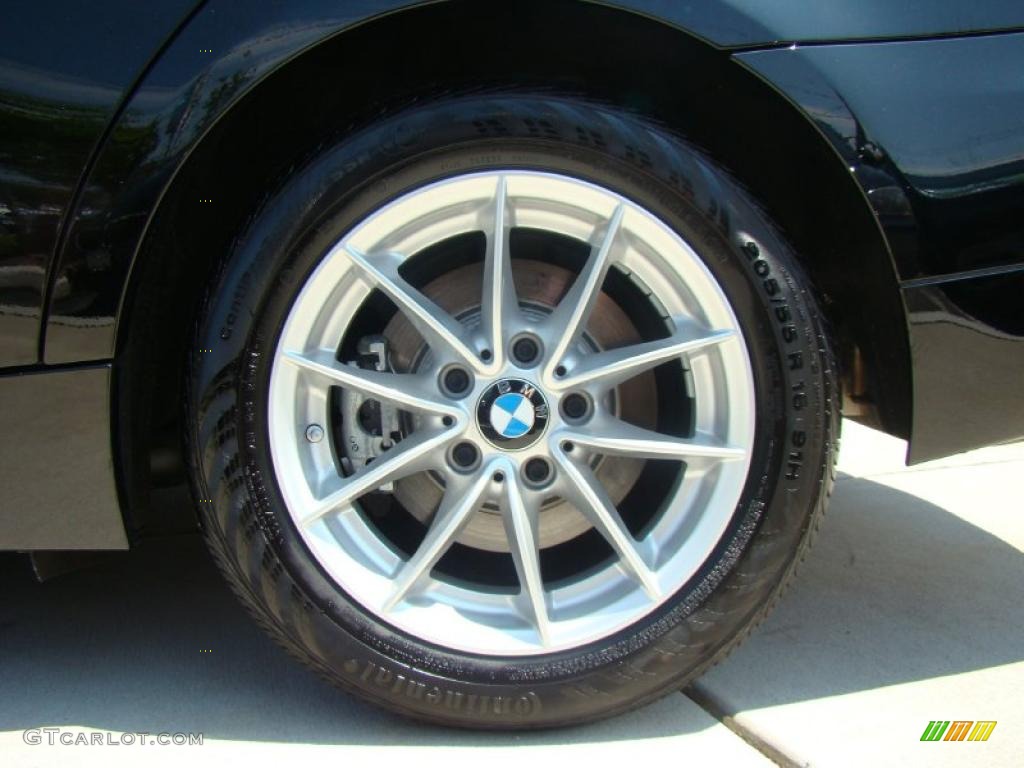 2010 3 Series 328i xDrive Sedan - Jet Black / Oyster/Black Dakota Leather photo #6