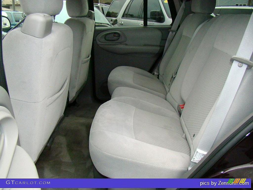 2008 TrailBlazer LS - Dark Cherry Metallic / Light Gray photo #4