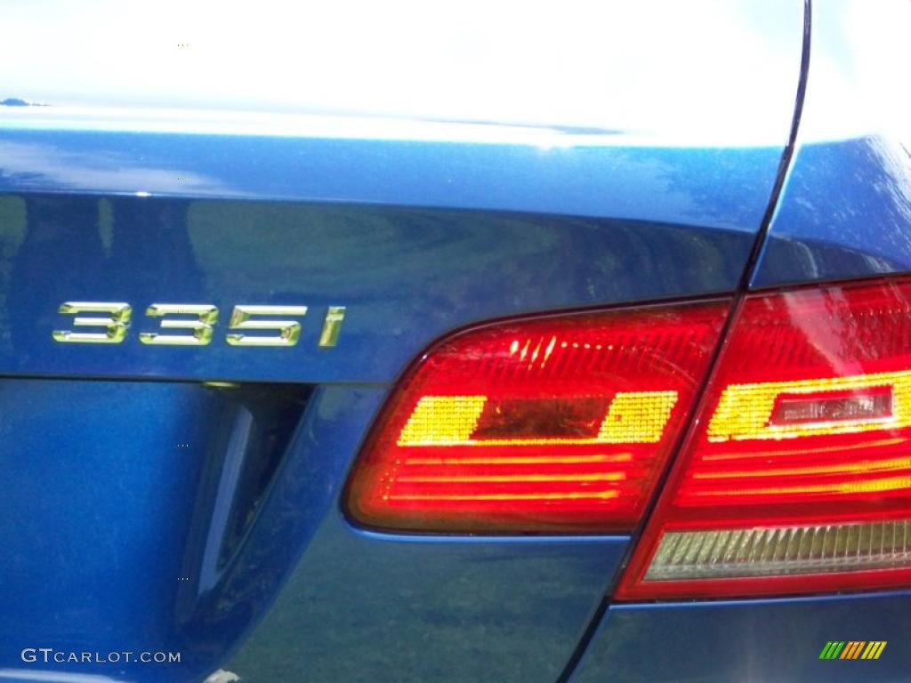 2007 3 Series 335i Coupe - Montego Blue Metallic / Grey photo #15