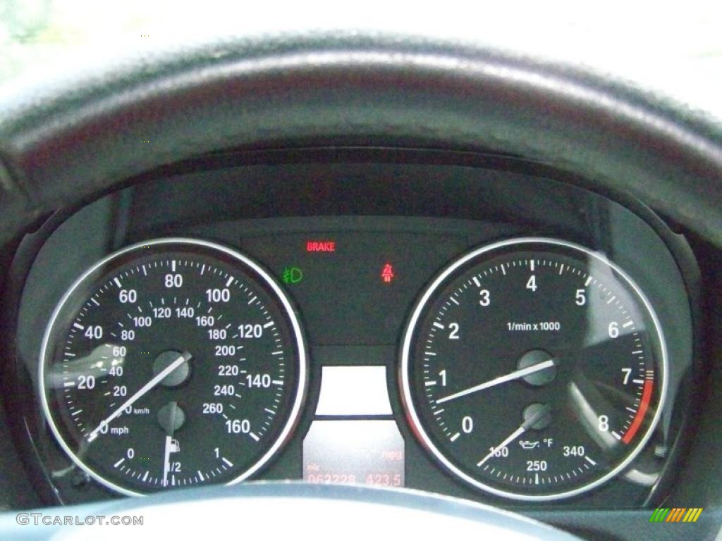 2007 3 Series 335i Coupe - Montego Blue Metallic / Grey photo #23
