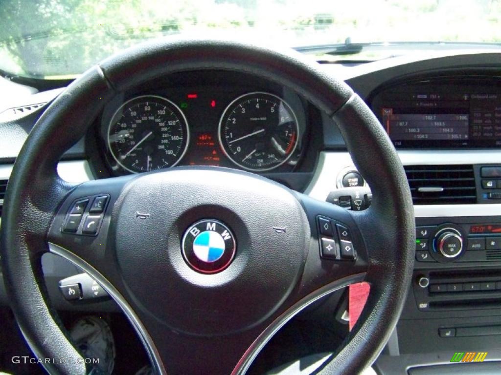 2007 3 Series 335i Coupe - Montego Blue Metallic / Grey photo #24