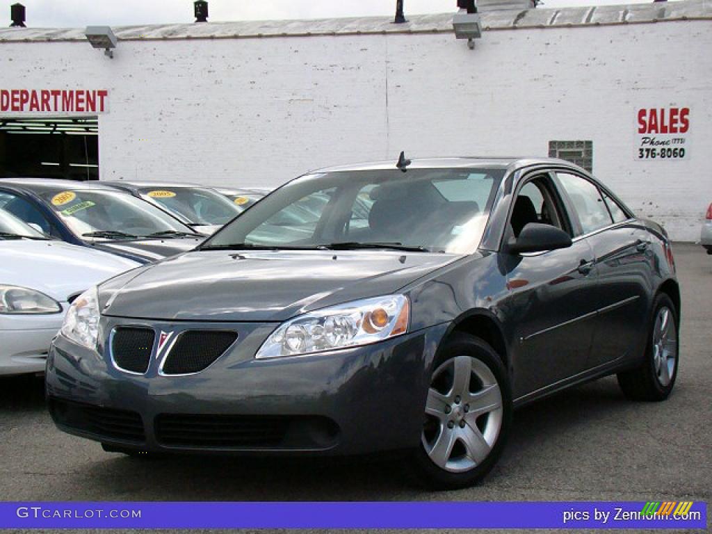 2009 G6 Sedan - Dark Steel Gray Metallic / Ebony photo #1