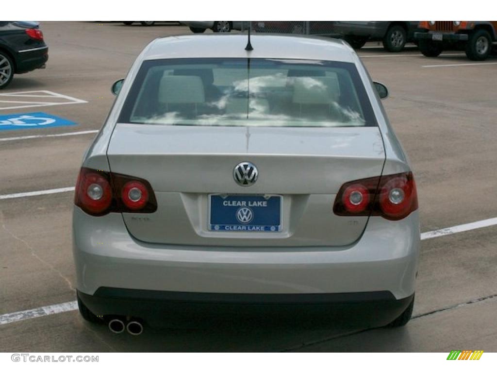 2010 Jetta Limited Edition Sedan - White Gold Metallic / Cornsilk Beige photo #12