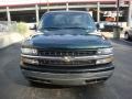 2001 Medium Green Pearl Metallic Chevrolet Silverado 1500 LS Extended Cab 4x4  photo #10