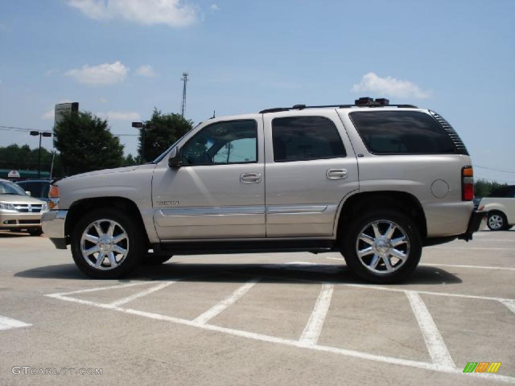 2004 Yukon SLT 4x4 - Silver Birch Metallic / Pewter/Dark Pewter photo #6