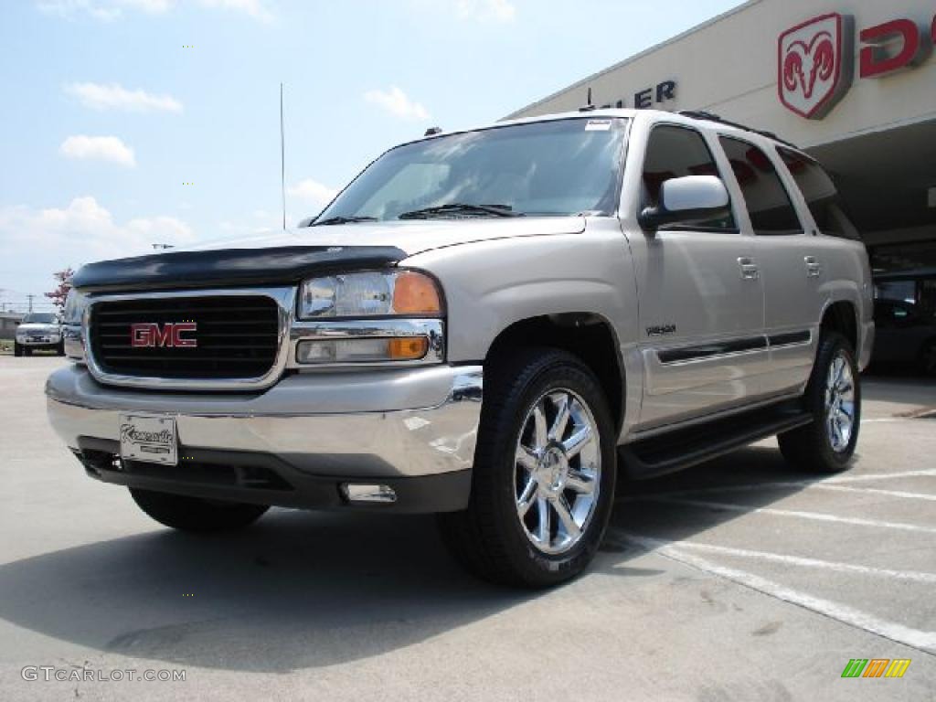 2004 Yukon SLT 4x4 - Silver Birch Metallic / Pewter/Dark Pewter photo #7