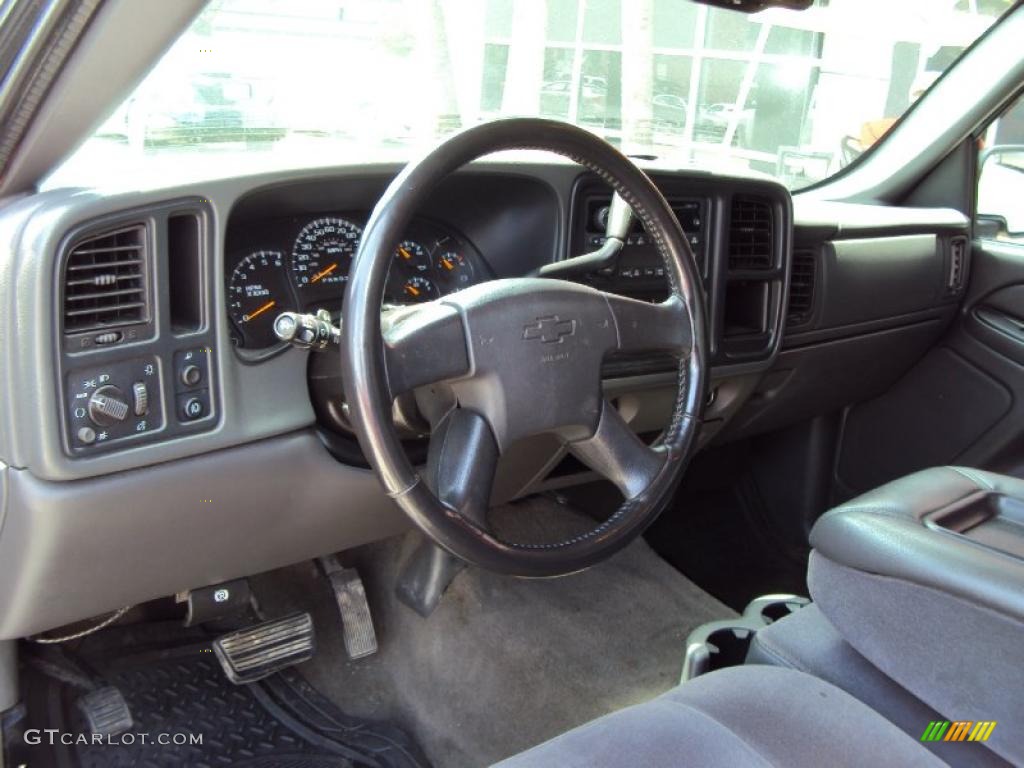 2007 Silverado 1500 Classic LT Extended Cab - Graystone Metallic / Dark Charcoal photo #9