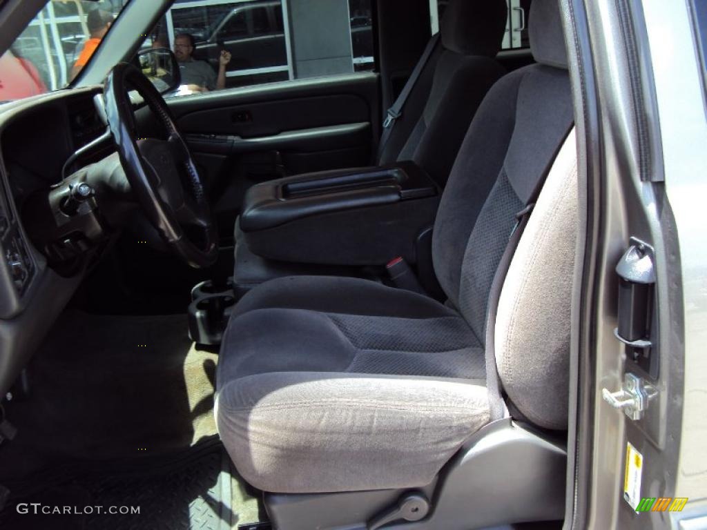 2007 Silverado 1500 Classic LT Extended Cab - Graystone Metallic / Dark Charcoal photo #10