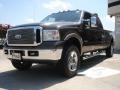 2006 Dark Stone Metallic Ford F250 Super Duty Lariat FX4 Off Road Crew Cab 4x4  photo #7