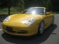 2004 Speed Yellow Porsche 911 GT3  photo #9