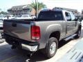 2008 Steel Gray Metallic GMC Sierra 2500HD SLT Crew Cab 4x4  photo #5