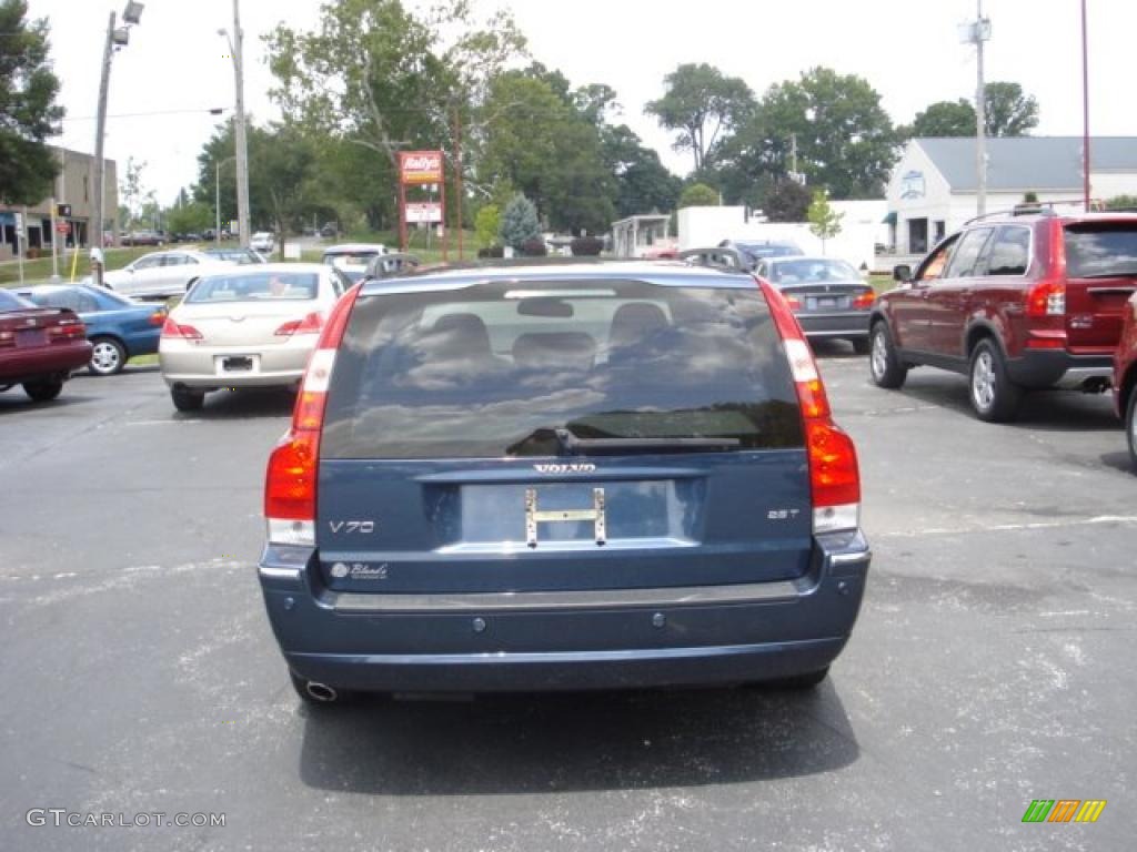 2007 V70 2.5T - Barents Blue Metallic / Taupe/Light Taupe photo #7
