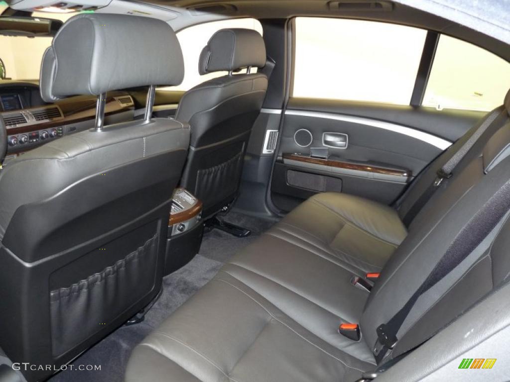 2008 7 Series 750i Sedan - Jet Black / Black photo #20