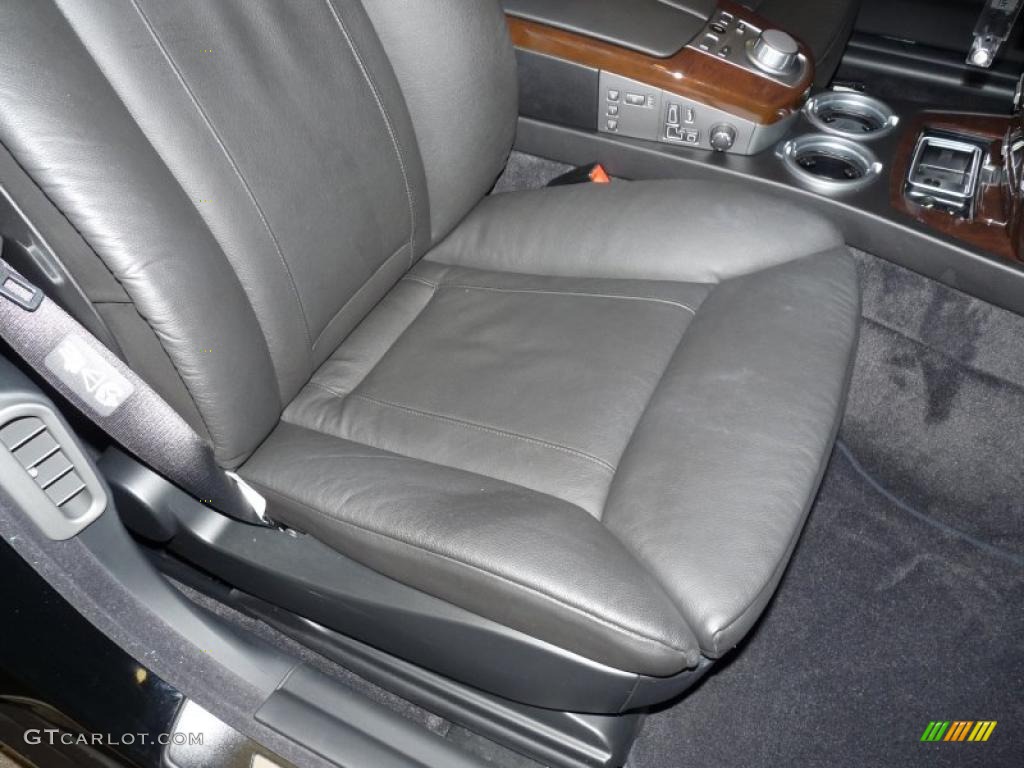 2008 7 Series 750i Sedan - Jet Black / Black photo #28