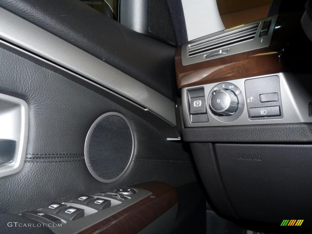 2008 7 Series 750i Sedan - Jet Black / Black photo #36