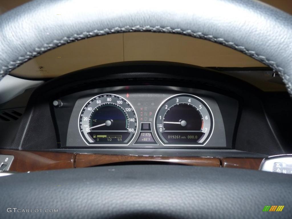 2008 7 Series 750i Sedan - Jet Black / Black photo #39