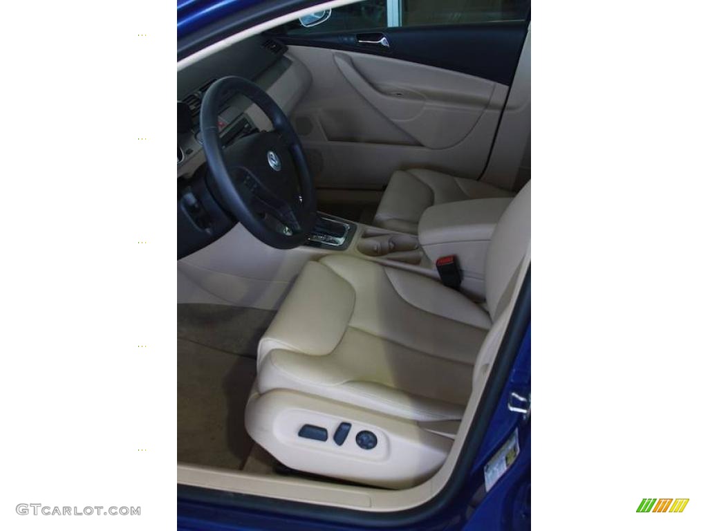 2008 Passat Komfort Sedan - Cobalt Blue Metallic / Classic Gray photo #11