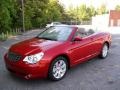 2010 Inferno Red Crystal Pearl Chrysler Sebring Touring Convertible  photo #1