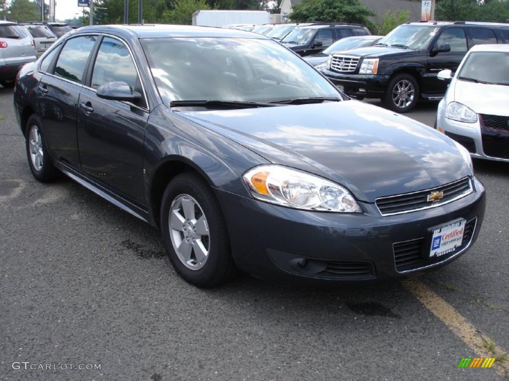 2010 Impala LT - Cyber Gray Metallic / Ebony photo #3