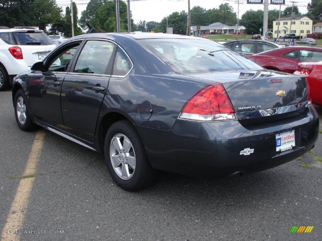 2010 Impala LT - Cyber Gray Metallic / Ebony photo #6