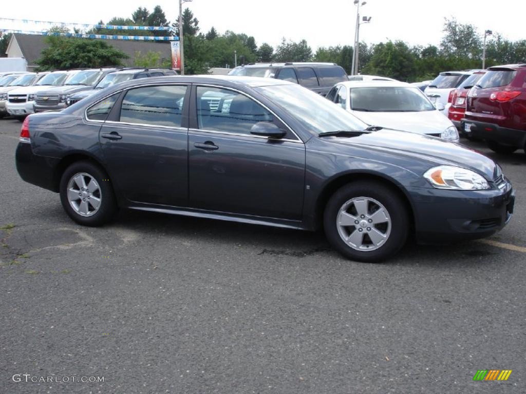 2010 Impala LT - Cyber Gray Metallic / Ebony photo #7