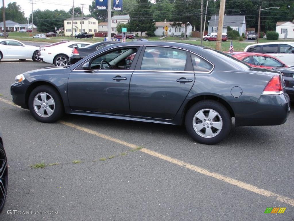 2010 Impala LT - Cyber Gray Metallic / Ebony photo #9