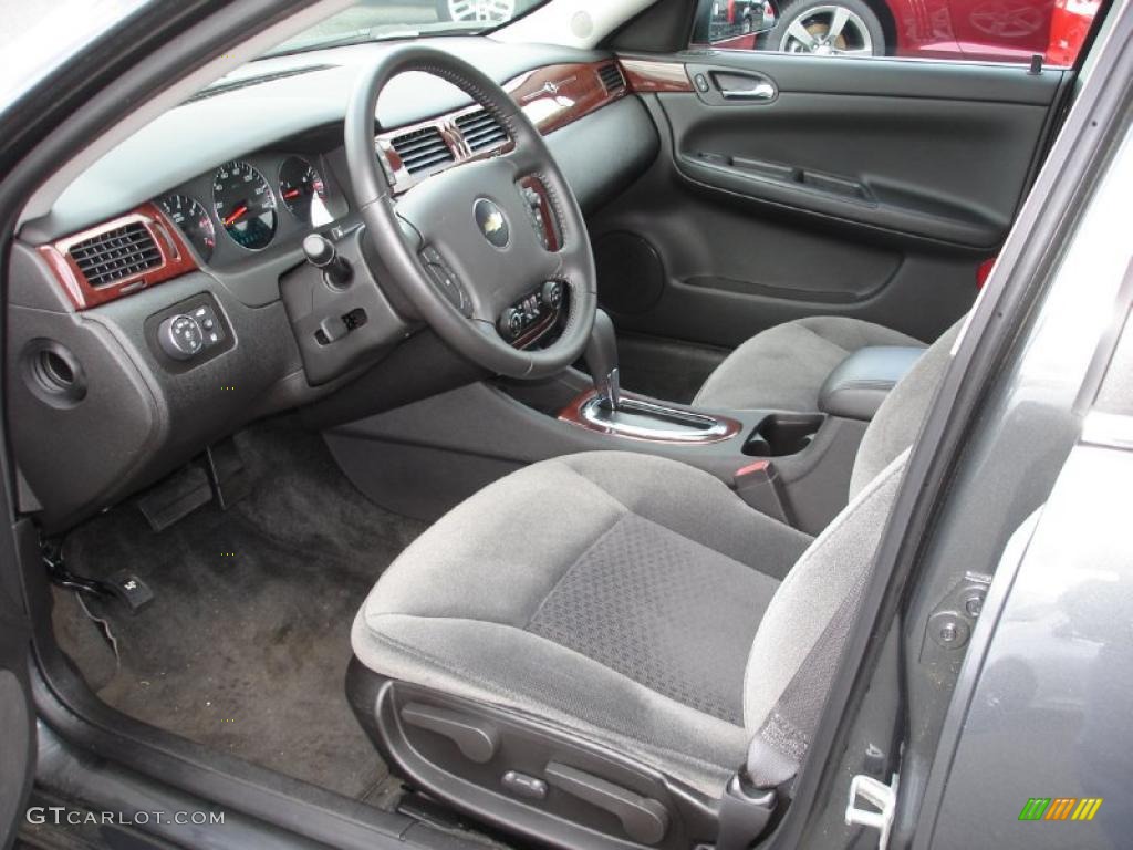 2010 Impala LT - Cyber Gray Metallic / Ebony photo #10