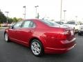 2010 Red Candy Metallic Ford Fusion SE  photo #25