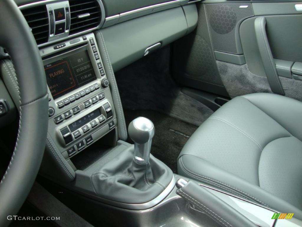 2007 911 Turbo Coupe - Meteor Grey Metallic / Black photo #29