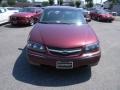 2002 Dark Carmine Red Metallic Chevrolet Impala LS  photo #8