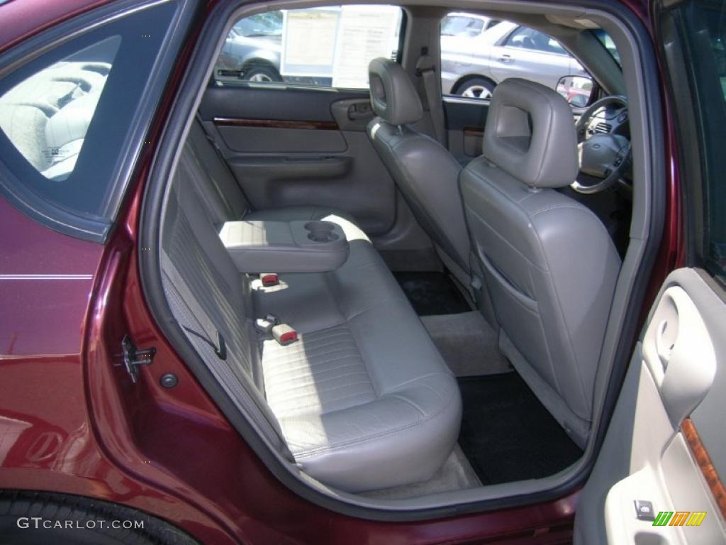 2002 Impala LS - Dark Carmine Red Metallic / Medium Gray photo #11