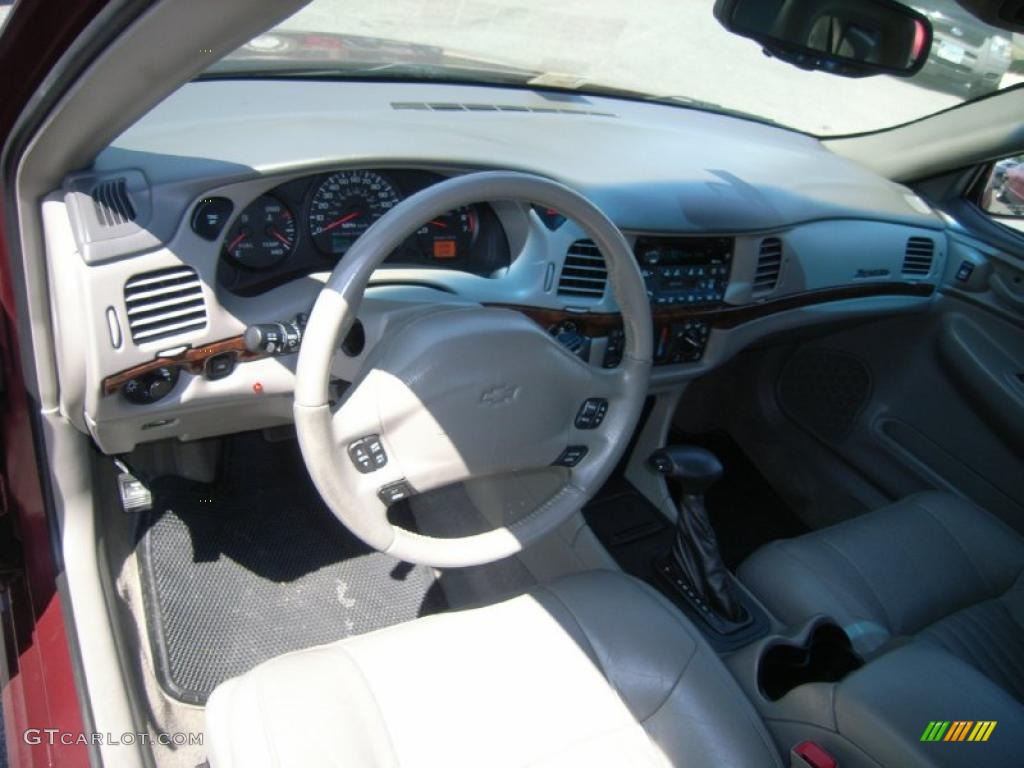 2002 Impala LS - Dark Carmine Red Metallic / Medium Gray photo #15