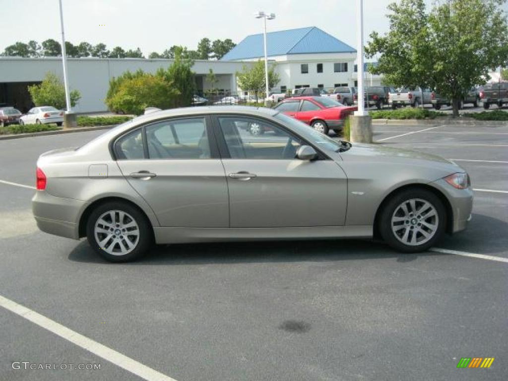 2007 3 Series 328i Sedan - Platinum Bronze Metallic / Beige photo #25