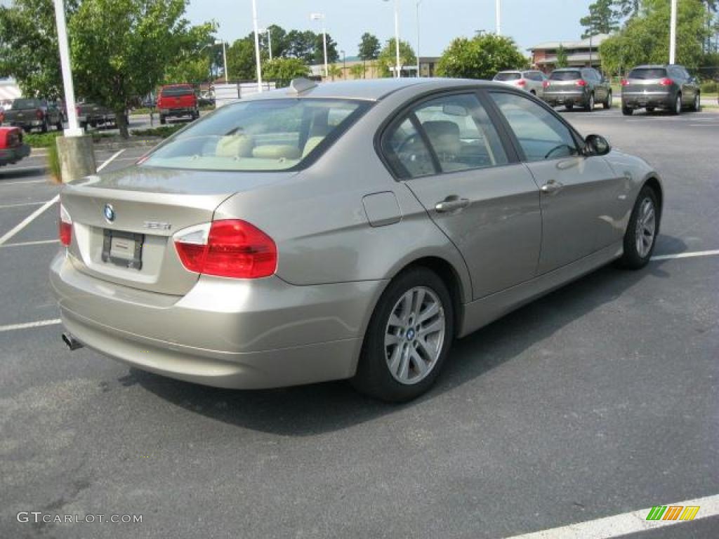 2007 3 Series 328i Sedan - Platinum Bronze Metallic / Beige photo #26