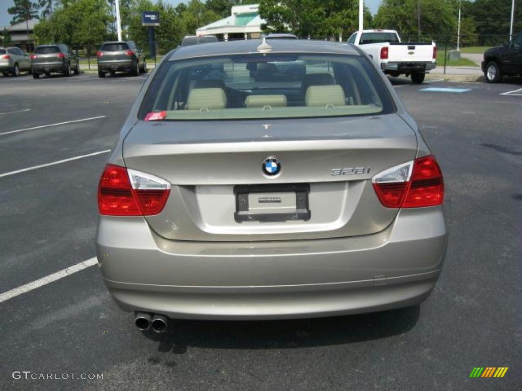2007 3 Series 328i Sedan - Platinum Bronze Metallic / Beige photo #27
