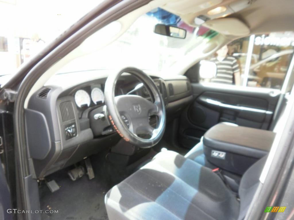 2002 Ram 1500 SLT Quad Cab 4x4 - Graphite Metallic / Dark Slate Gray photo #17