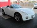 2007 Pure White Pontiac Solstice Roadster  photo #2