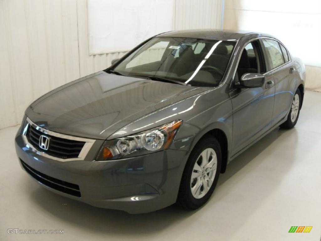 2010 Accord LX-P Sedan - Polished Metal Metallic / Gray photo #1