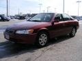 2001 Vintage Red Pearl Toyota Camry LE V6  photo #7