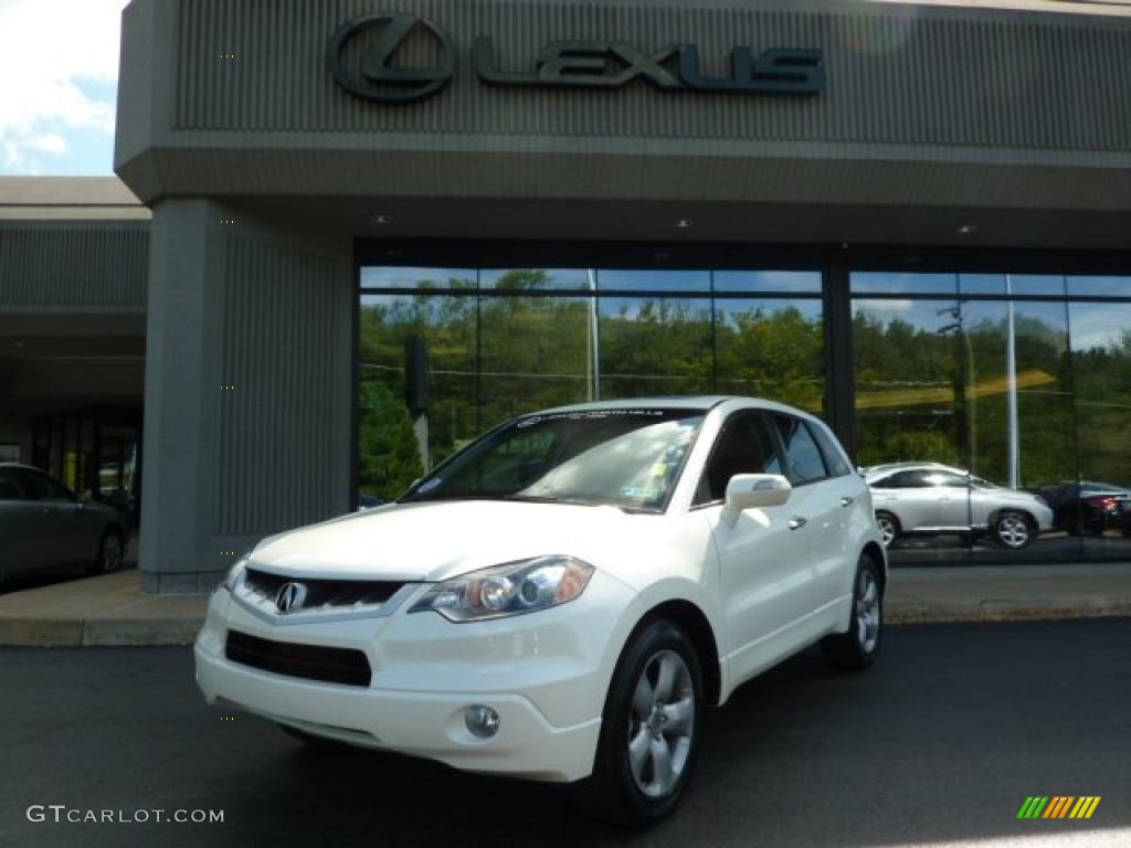 2008 RDX Technology - White Diamond Pearl / Ebony photo #1